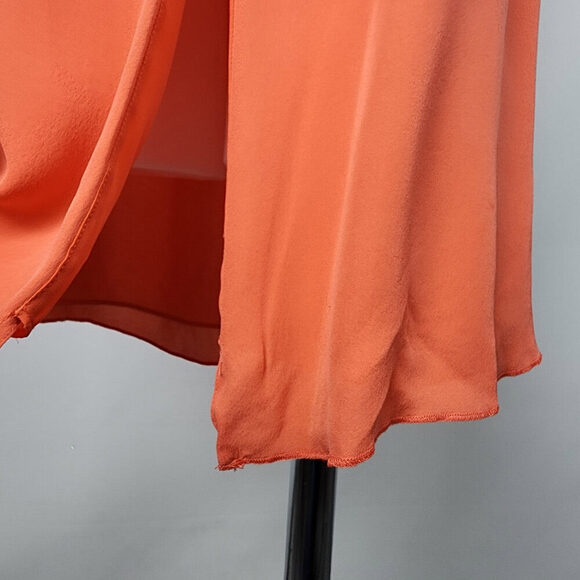 Babaton Aritzia Coral Silk Mini Dress Size XXS - Picture 5 of 11